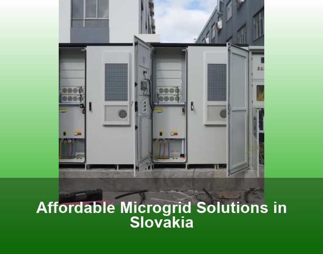 Affordable Microgrid Solutions in Slovakia